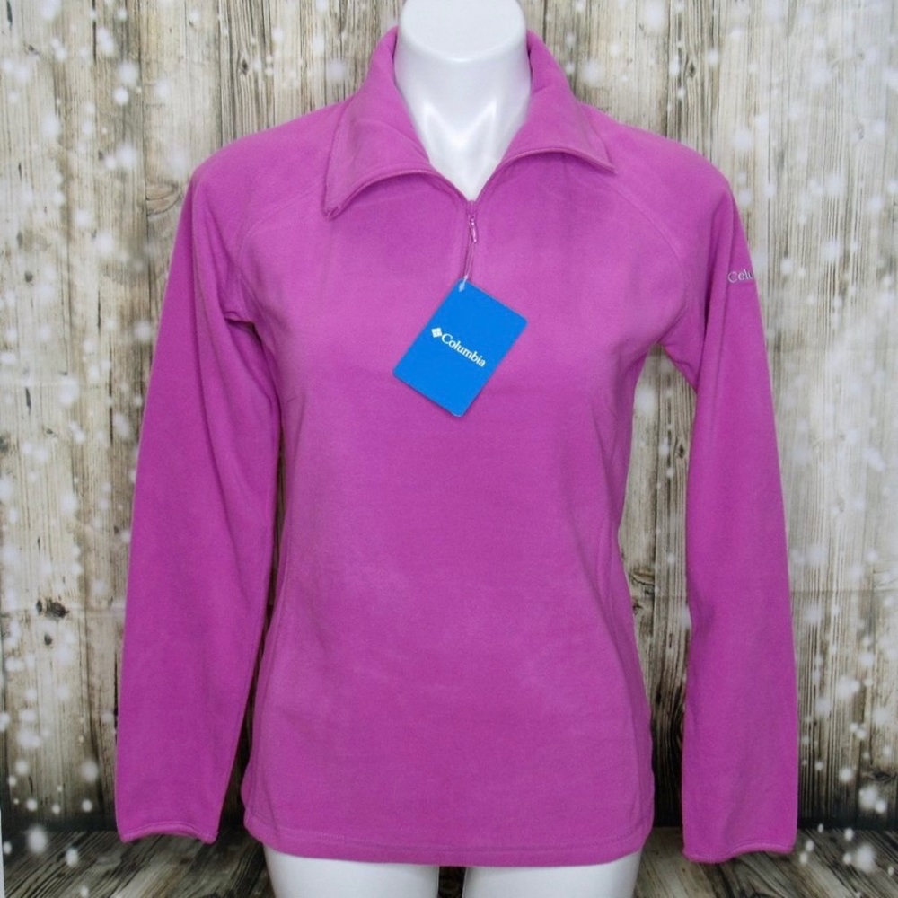 NWT Columbia Glacial Half Zip Fleece Pullover